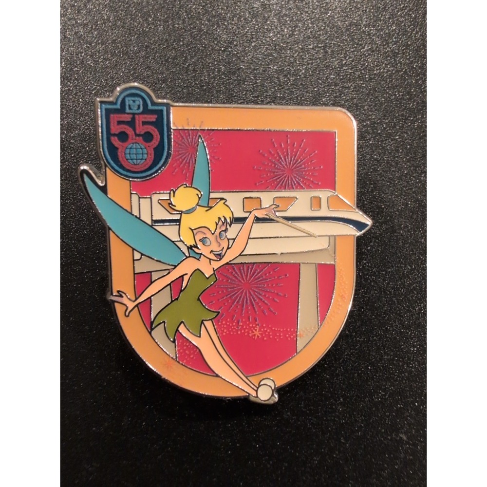 2026 Walt Disney World Parks 55 55th Anniversary Mystery Pin Tinker Bell (G)